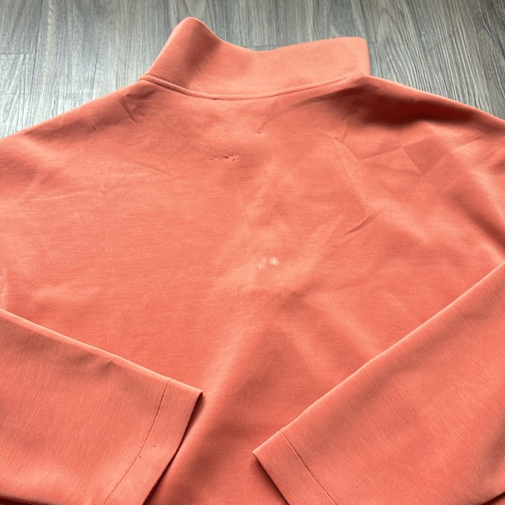 Prana Shea Halfzip Sweater in Terracotta - Picture 4 of 6